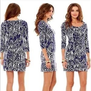 Lilly Pulitzer Entourage Zebra Preston Dress (in perfection condition)
